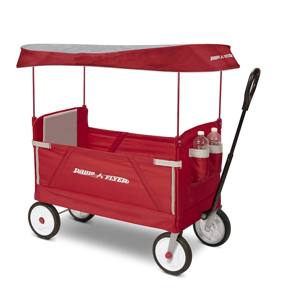 Radio Flyer 3-in-1 Fold Wagon with Canopy Ride On Only $75.35 Shipped!