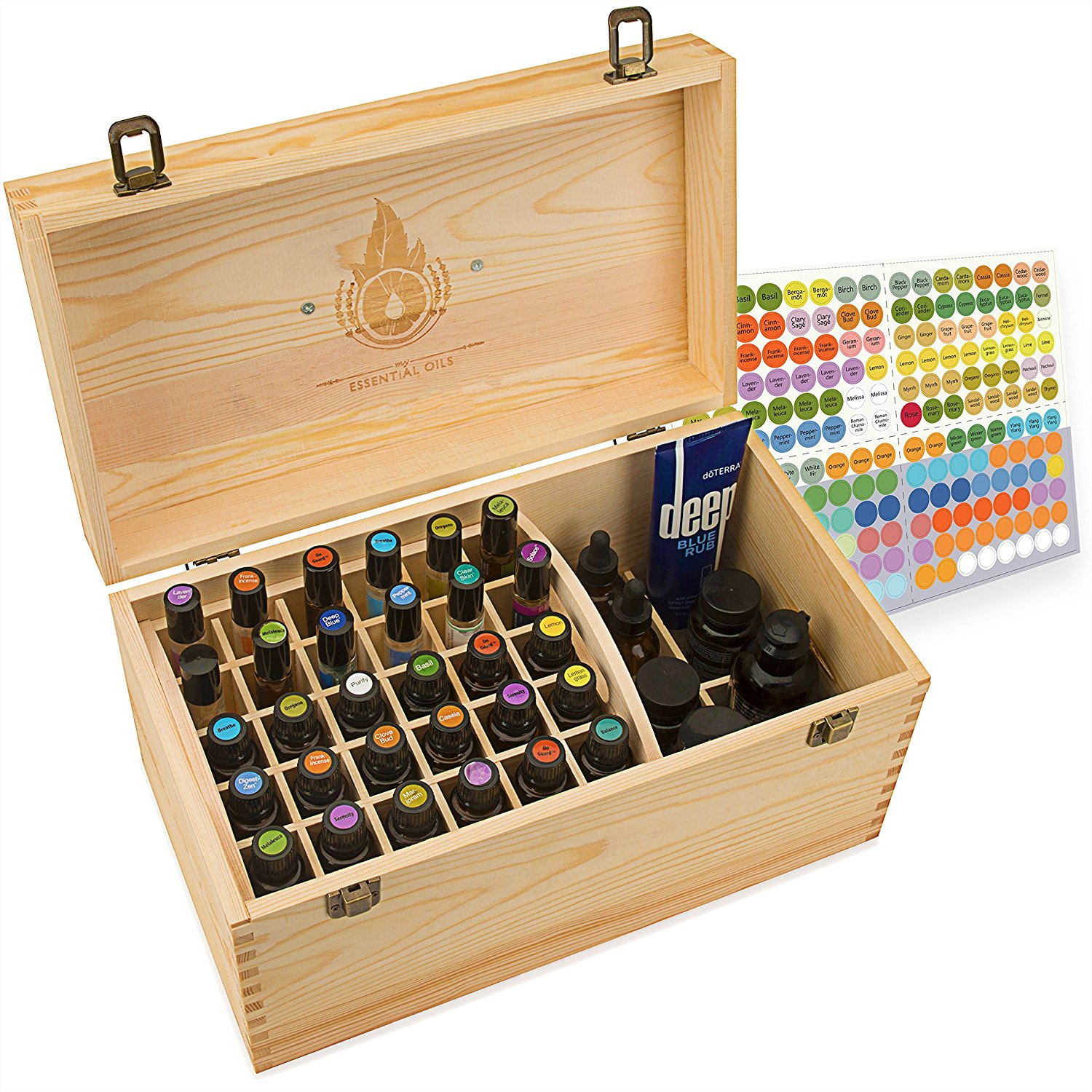 Essential Oil Wooden Storage Chest Only $49.95 Shipped!