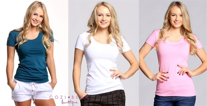 Jane: Extra Long Scoop Neck Shirt Only $4.99 + V-Neck Shirt Only $6.99!