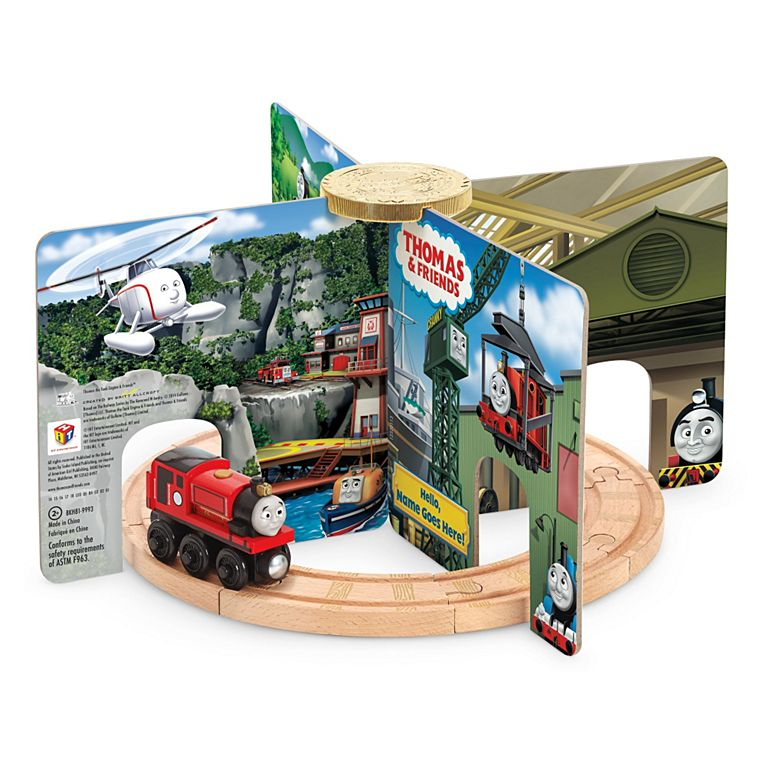 Fisher-Price: Thomas & Friends Wooden Railway Really Useful Story Stand Only $9.99!