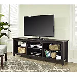 WE Furniture 70″ Espresso Wood TV Stand Console Only $119.00 Shipped! (Reg $208.15)