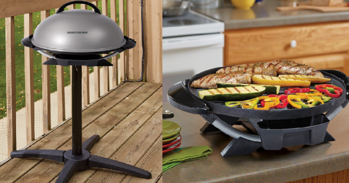 George Foreman Indoor/Outdoor Electric Grill Only $69.59 Shipped! (Reg. $87)