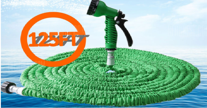 Expandable Garden Water Hose with Spray Gun Only $17.99 Shipped!