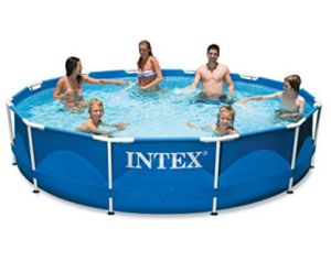 Intex 12ft X 30in Metal Frame Pool Set with Filter Pump $97.61!