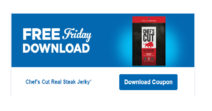 FREE Chef’s Cut Real Steak Jerky! (Download Coupon Today, June 23rd Only)