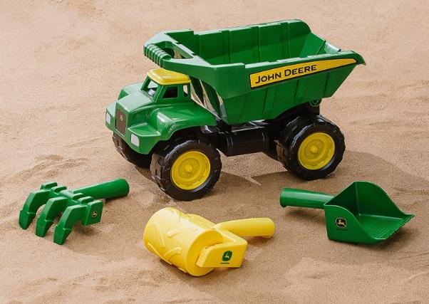 John Deere 15″ Big Scoop Dump Truck with Sand Tools – Only $14.05! *Prime Member Exclusive*