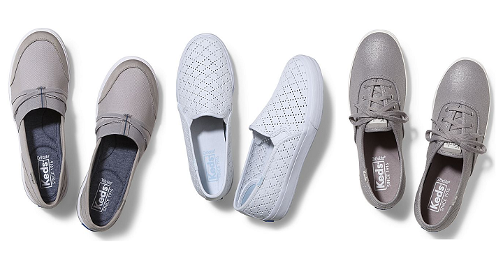 Save Extra 20% Off Keds Shoes + FREE Shipping! Canvas Slip Ones ONLY $27.96 Shipped!