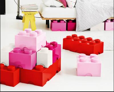 LEGO Storage Brick in Bright Pink – Only $12.11!