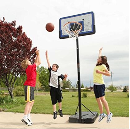 Lifetime 44″ Portable Adjustable Height Basketball System – Only $87.83!