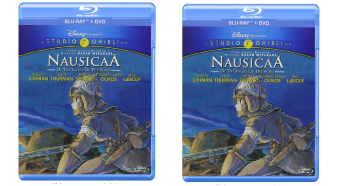 Nausicaä of the Valley of the Wind Blu-ray/DVD Combo Only $10.72!