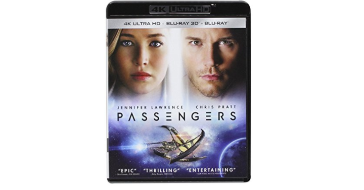 Passengers Ultra HD + 3D + Blu-ray Only $14.99! (Reg. $30.99)