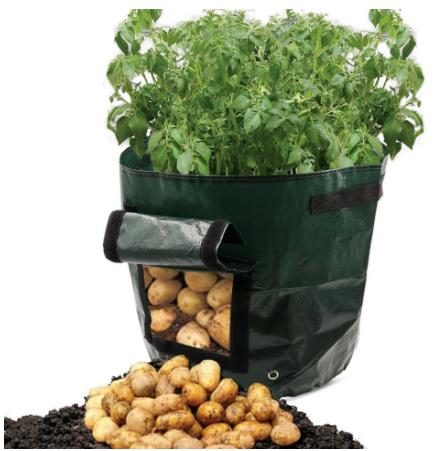 ASOON 2-Pack 7 Gallon Garden Potato Grow Bag – Only $13.99!