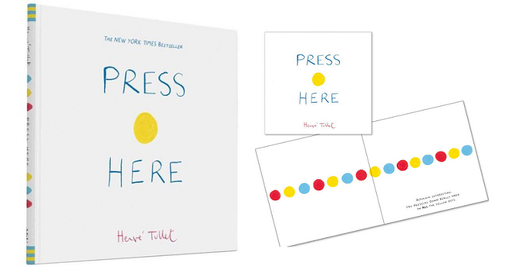 Press Here Children’s Book Only $6.70 + FREE In-Store Pick Up!