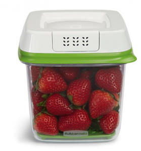 Rubbermaid FreshWorks Produce Saver Food Storage Container, Medium, 6.3 Cup $7.98!