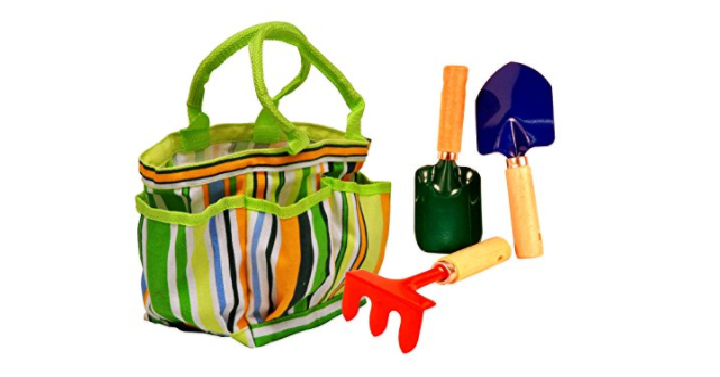Hurry! JustForKids Garden Tools Set with Tote Only $4.71! (Reg. $16.99)