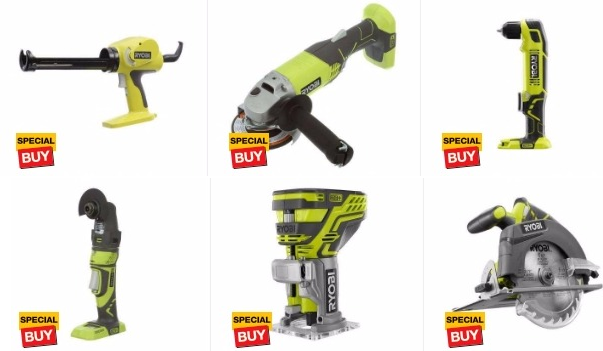 Get a FREE Tool When You Buy a Ryobi Compact Drill/Driver Kit With Two ONE+ 18-Volt Batteries For $99!