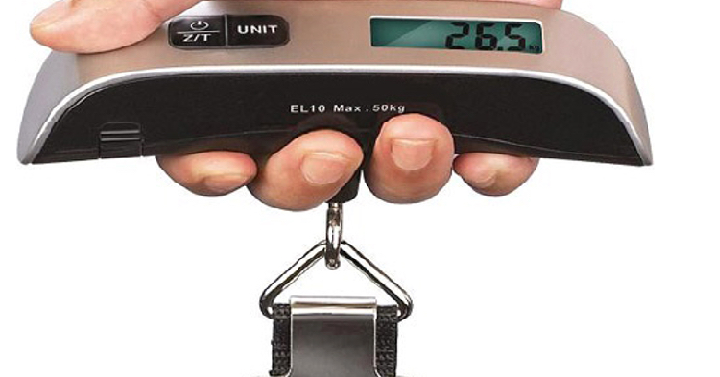 Portable Digital Luggage Scale Only $7.99 Shipped! (Reg. $29.98)