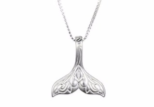 Sterling Silver Mermaid Tail Necklace Only $16.99!
