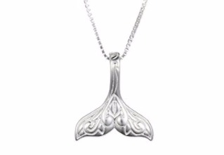 Sterling Silver Mermaid Tail Necklace Only $16.99!