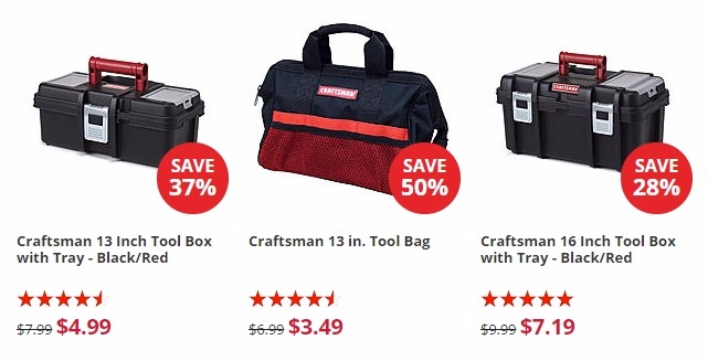 Up to 50% Off Tool and Tool Boxes at Kmart! Up to 50% Off Tool and Tool Boxes at Kmart!