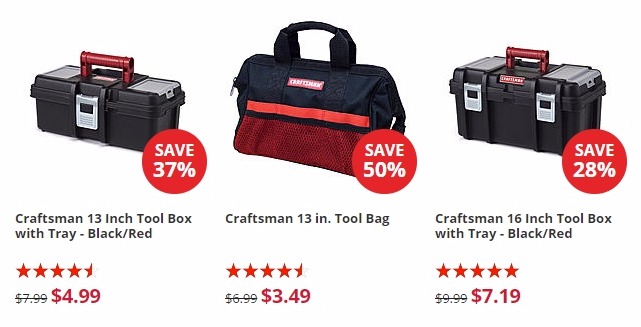 Up to 50% Off Tool and Tool Boxes at Kmart!