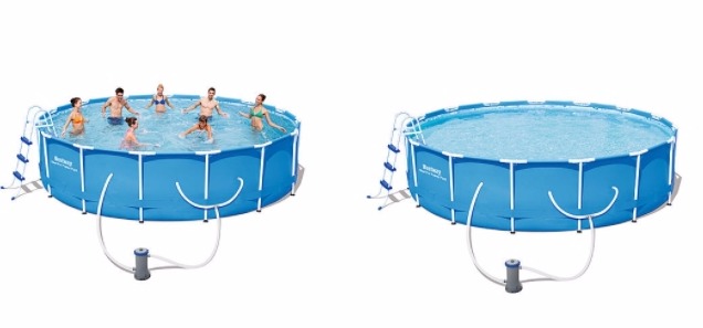 Bestway 4′ x 42″ Steel Pro Frame Pool Set Only $199.99 + $7.00 in SYWR Points!!