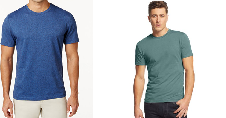 Men’s Alfani Stretch Slim-Fit Crewneck T-Shirts Only $8.00! (Reg. $20)