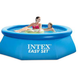 Intex 8ft X 30in Easy Set Pool Set with Filter Pump $49!