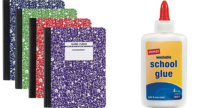 Back to School Deals at Staples Starting at 50¢!