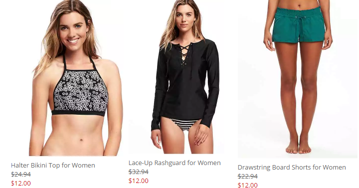 HOT! Old Navy: Swim Tops & Bottoms or Board Shorts Only $9.60! (Today, June 7th Only)
