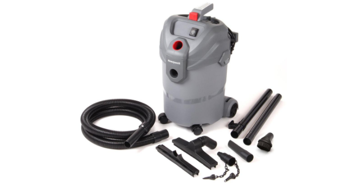 Honeywell 5.5-Gal. Wet Dry Vacuum with Blower Kit Only $45.32 Shipped! (Reg. $90.63)