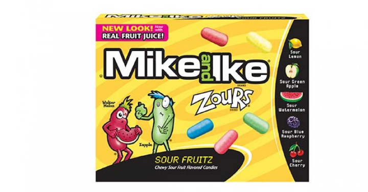 Mike and Ike Zours Candy FREE After Register Rewards!