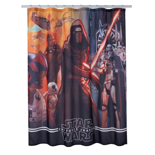 Kohl’s 30% Off! Spend Kohl’s Cash! Stack Codes! FREE Shipping! Star Wars: Episode 7 The Force Awakens Shower Curtain – Just $5.59!