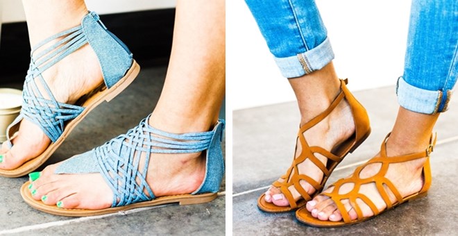 Gladiator Sandal Blow Out from Jane – 6 Styles – Just $14.99!