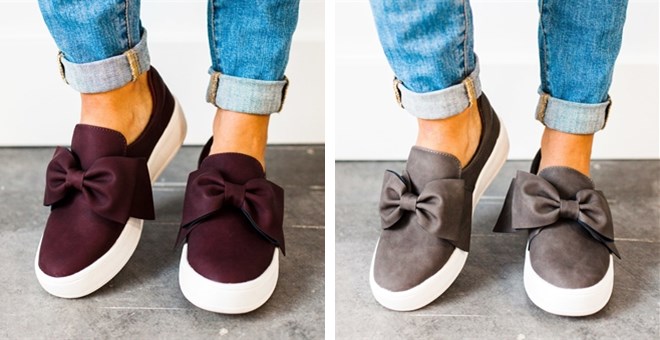 Bow Sneakers from Jane – Just $22.99!
