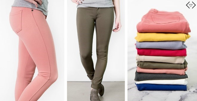 Stretchy Ponte Pants – Just $19.99!