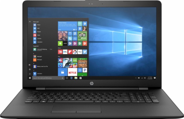 HP 17.3″ Laptop – AMD A9-Series – 4GB Memory – 1TB Hard Drive – Just $299.99!