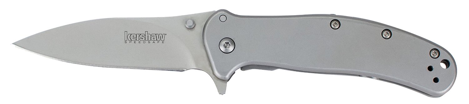 Kershaw Stainless Steel Zing Knife with SpeedSafe – Just $12.99!