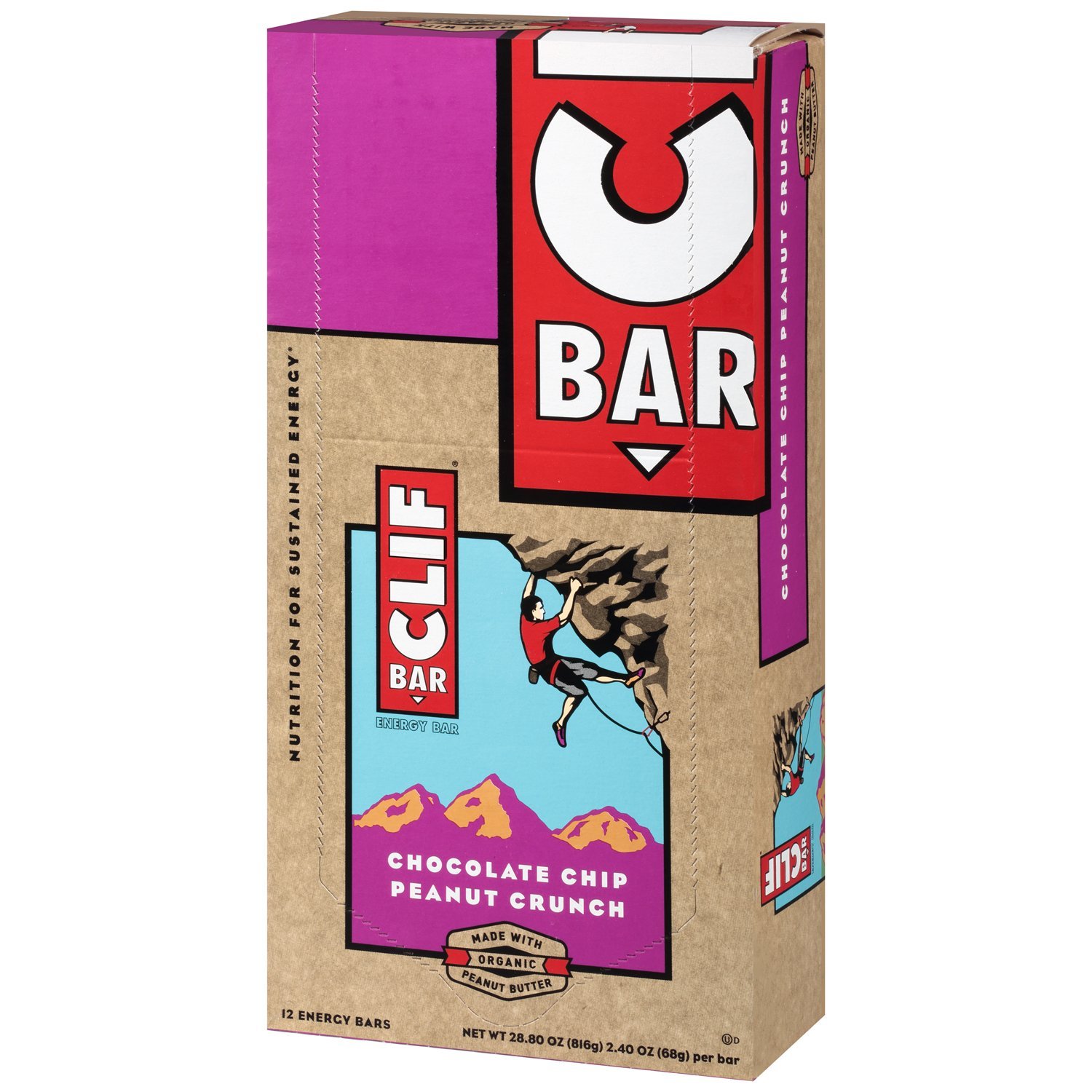 Clif Bar Chocolate Chip Peanut Crunch 12 Count Only $7.23 Shipped!
