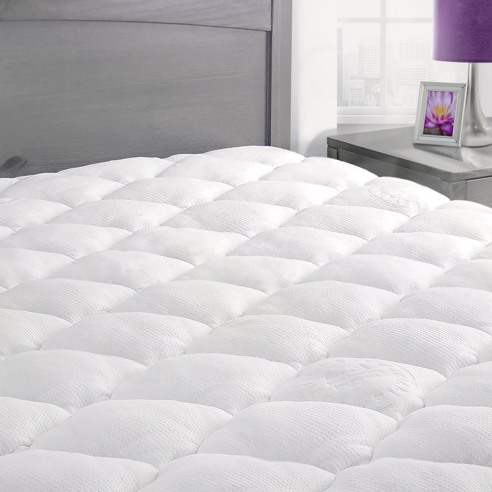 Bamboo Mattress Pad with Extra Plush Cooling Topper – From $66.99!