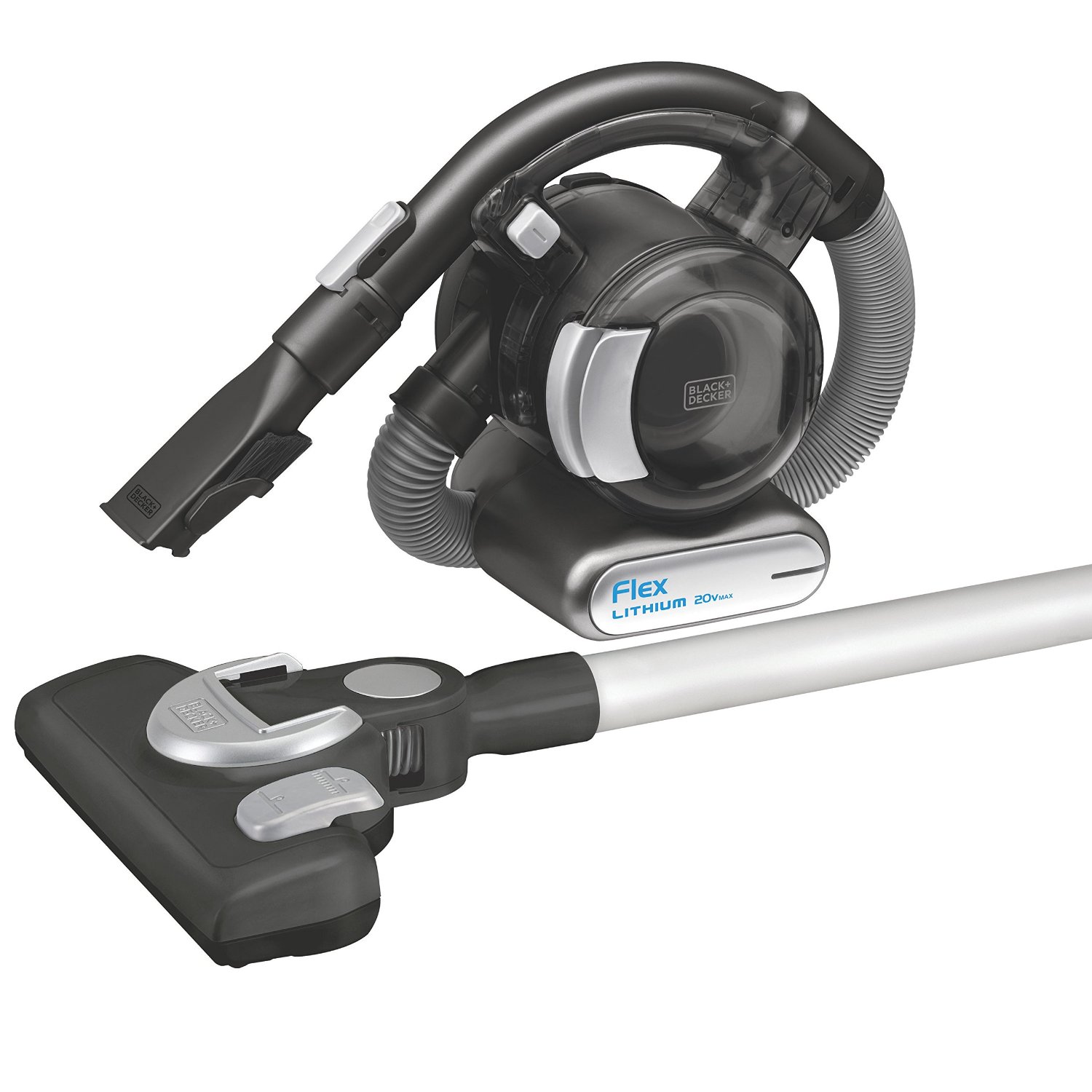 BLACK+DECKER MAX Lithium Flex Vacuum with Stick Vacuum Floor Head and Pet Hair Brush, 20-volt – Cordless – Just $71.00!