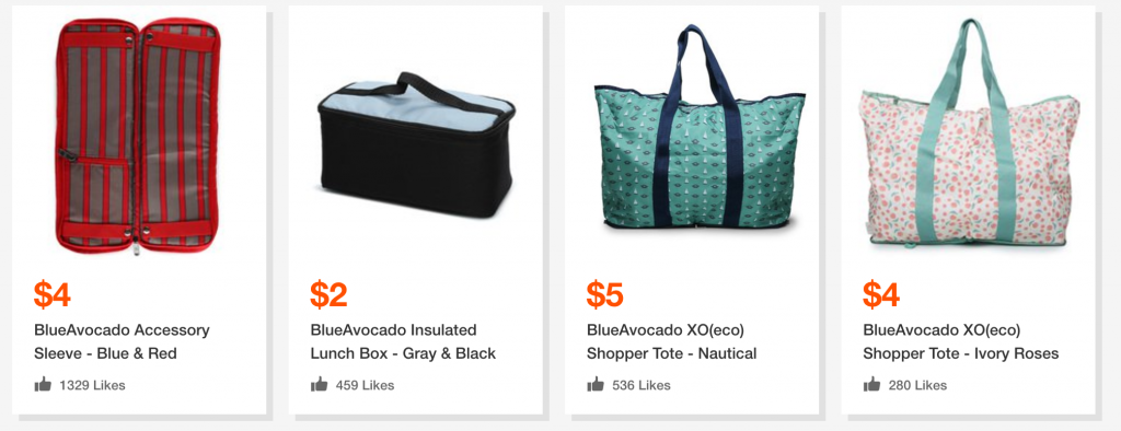 Blue Avocado Organic Tote Bags As Low As $2.00 On Hollar!