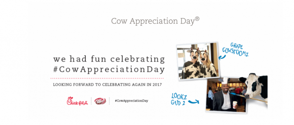 REMINDER! Cow Appreciation Day At Chick-Fil-A July 11th! Plan Your Costumes Now!