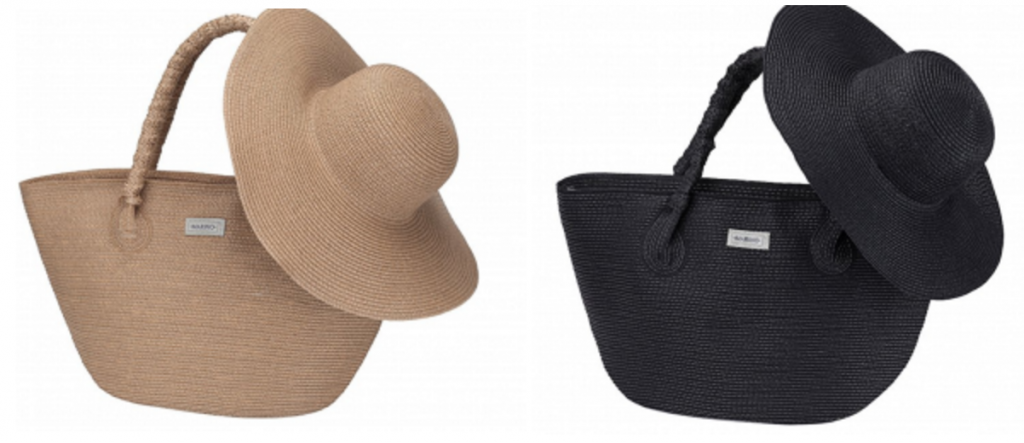 Best Beach Tote Bag and Sun Hat SPF 50 Just $34.95! (Reg. $65.00)
