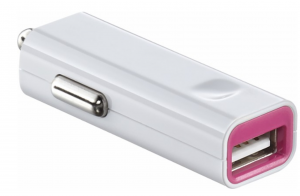 Insignia Vehicle Charger Hot Pink Just $2.99!