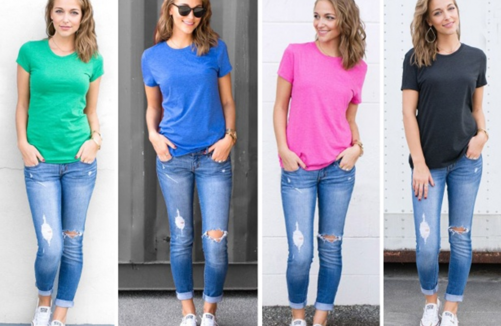 Tri-blend Frost Tees Just $7.99! Choose From 11 Colors!