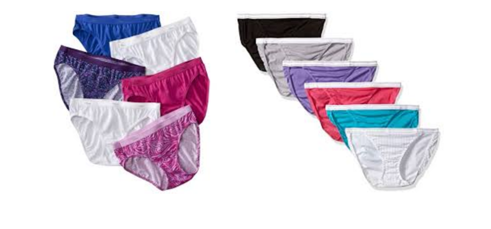 Hanes Women’s Cotton Bikini Panties, 6-Pack Just $5.00! (Reg. $9.47)