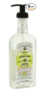 J.R. Watkins Natural Liquid Hand Soap 6-Pack Just $2.98 Each!