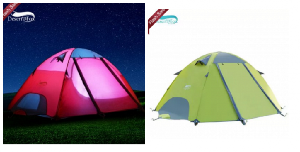 Flash Sale! Desert Fox Double Layers Camping Tent Just $26.99 Shipped!