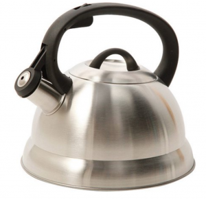 Mr. Coffee Flintshire 1.75 qt Stainless Steel Whistling Tea Kettle Just $5.89 With In-Store Pickup!